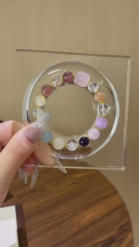 Multi‑Gemstone Bracelet - Expand Social Network