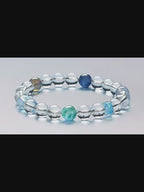 Bracelet en cristal naturel Peaceful Spark
