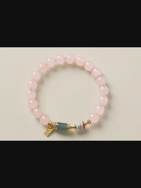 Fated Love Natural Crystal Bracelet - Attract Loving Connections