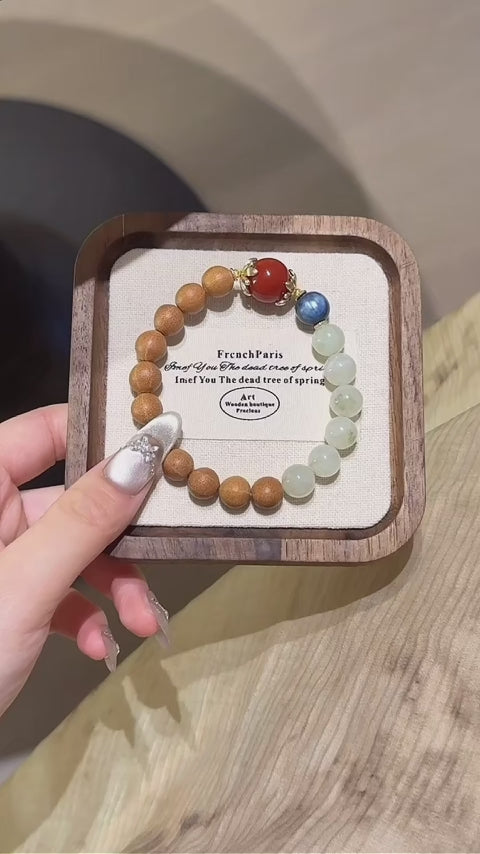 Bracelet « Muguet » en Améthyste naturelle – Sagesse ouverte, Attire les bienfaiteurs