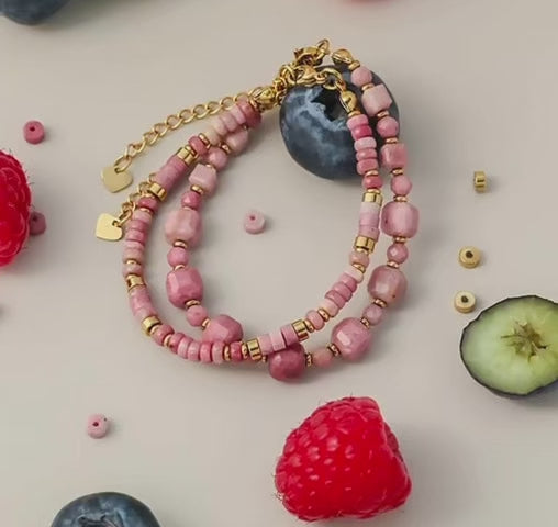Collier en cristal naturel couronne vintage