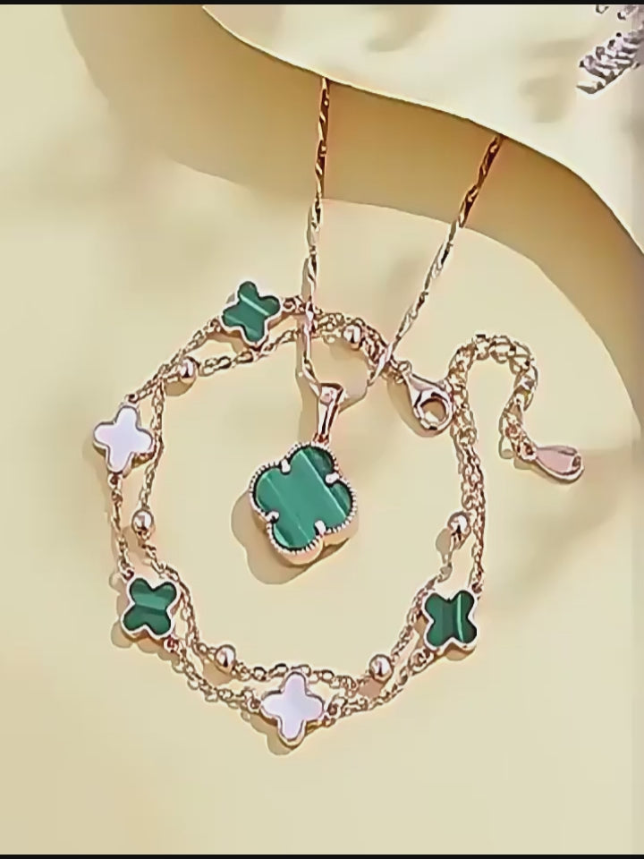Collier de jade Hetian naturel éclat lunaire