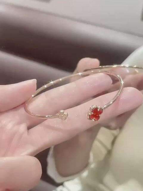 Bracelet papillon en jade Hetian