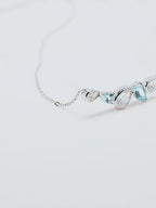 Collier Sourire Aigue-Marine Naturelle