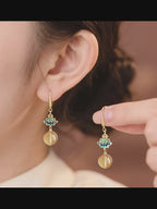 Boucles d'oreilles Verve Cristal Naturel Solace