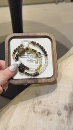 Bracelet « Muguet » en Améthyste naturelle – Sagesse ouverte, Attire les bienfaiteurs