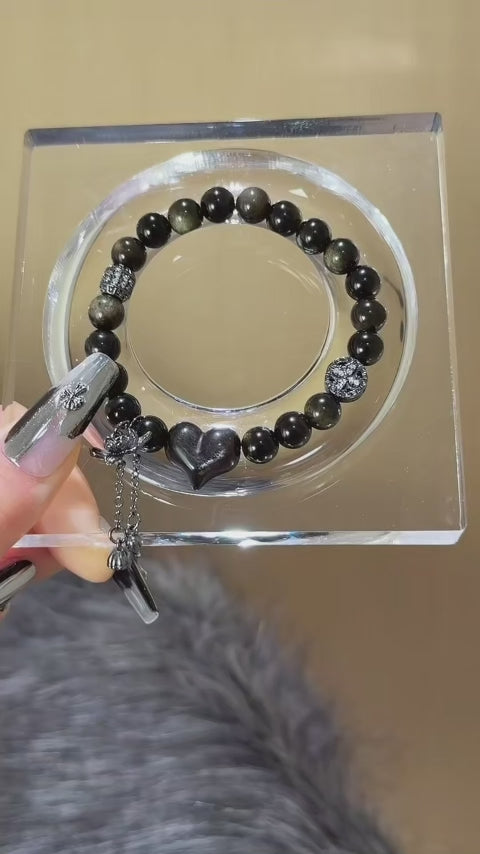 Bracelet « Muguet » en Améthyste naturelle – Sagesse ouverte, Attire les bienfaiteurs