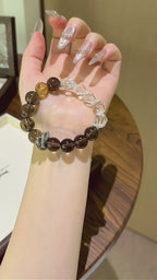 Bracelet « Muguet » en Améthyste naturelle – Sagesse ouverte, Attire les bienfaiteurs