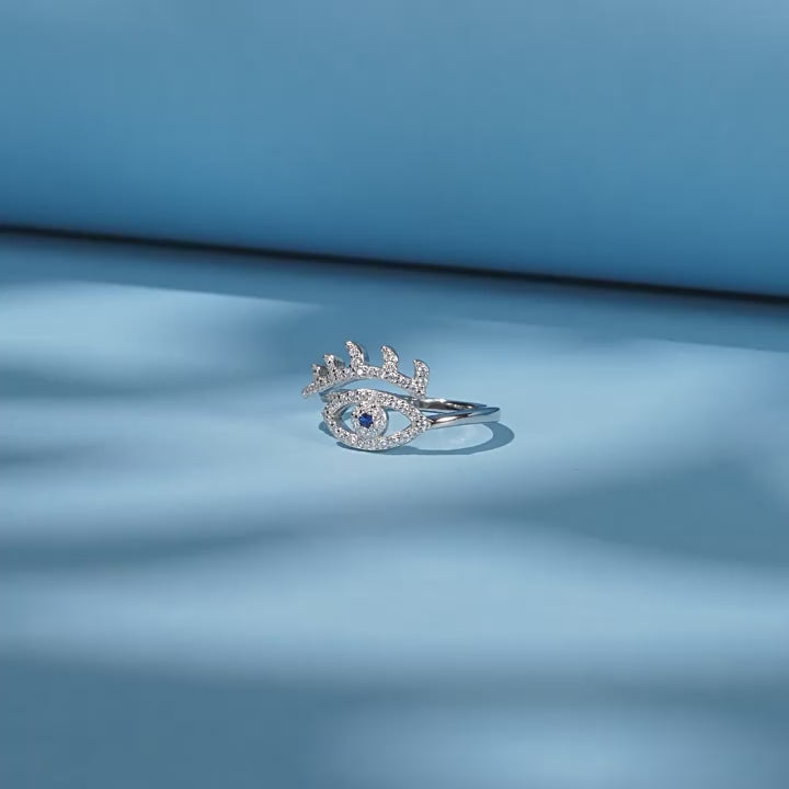 Bague porte-bonheur Mauvais œil – Éloigne la jalousie, attire la prospérité