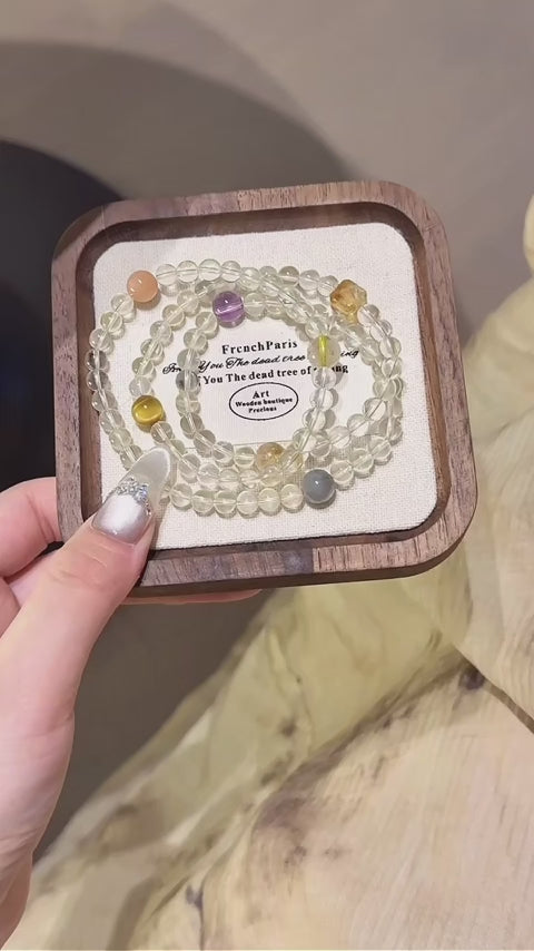 Citrine Multi‑Loop Bracelet - Bold Decision‑Making
