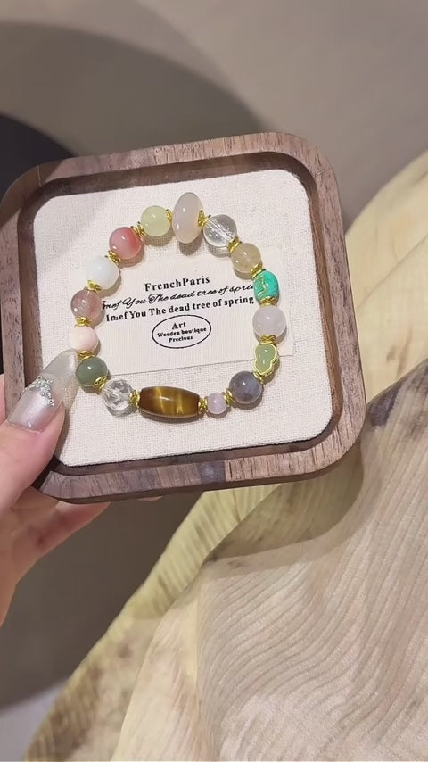 Multi‑Gemstone Bracelet - Prosperity & Good Fortune