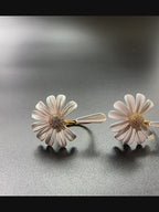 Nouvelle bague ouverte Sunny Daisy - Bague Innocence