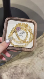 Bracelet « Muguet » en Améthyste naturelle – Sagesse ouverte, Attire les bienfaiteurs