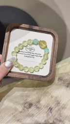 Bracelet « Muguet » en Améthyste naturelle – Sagesse ouverte, Attire les bienfaiteurs