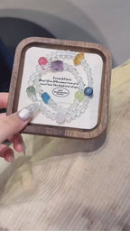 Clear Quartz Multi‑Stone Multi‑Loop Bracelet-Smooth Energy Flow