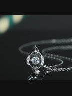 Collier lune et étoile « Amants célestes »