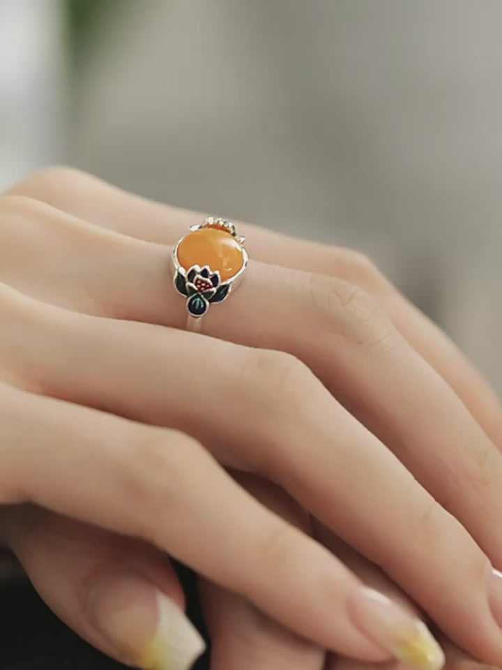 Bague Lotus - Éveil et Renaissance