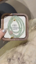 Bracelet « Muguet » en Améthyste naturelle – Sagesse ouverte, Attire les bienfaiteurs