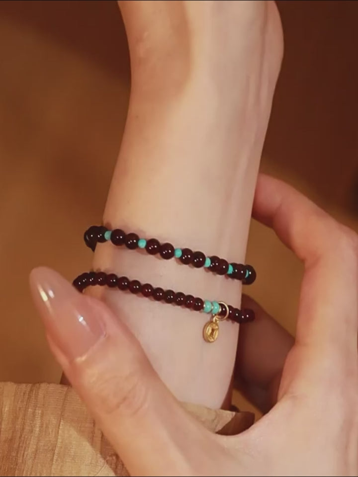 Collier en cristal naturel couronne vintage