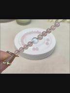 Bracelet en cristal naturel Amour Rose