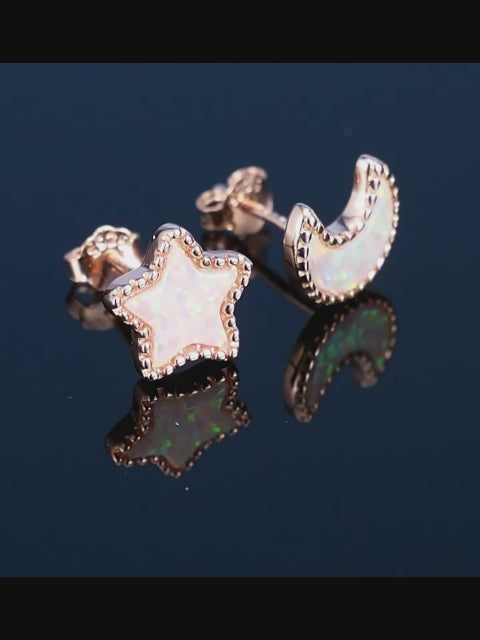 Boucles d'oreilles Stelluna Veil