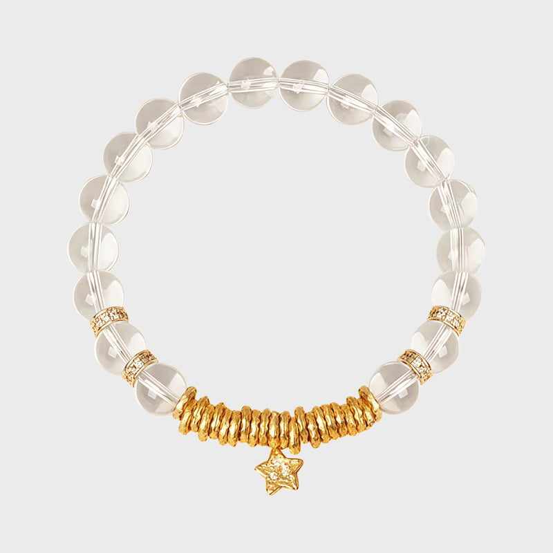 Stellar Joy Natural Crystal Bracelet