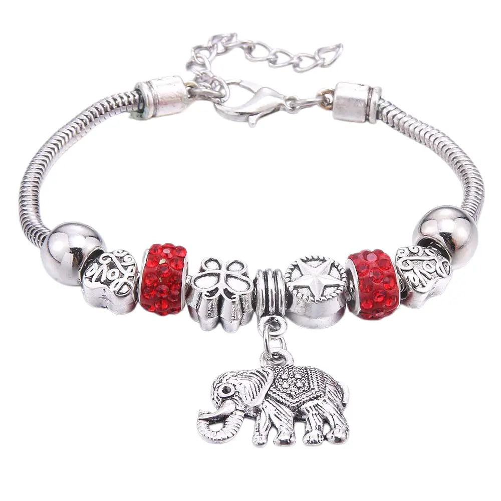 Elephant-Pandora Bracelet