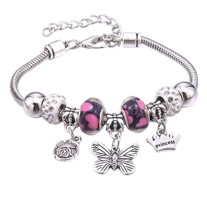 Butterfly-Pandora Bracelet