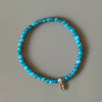 Collier en cristal naturel couronne vintage
