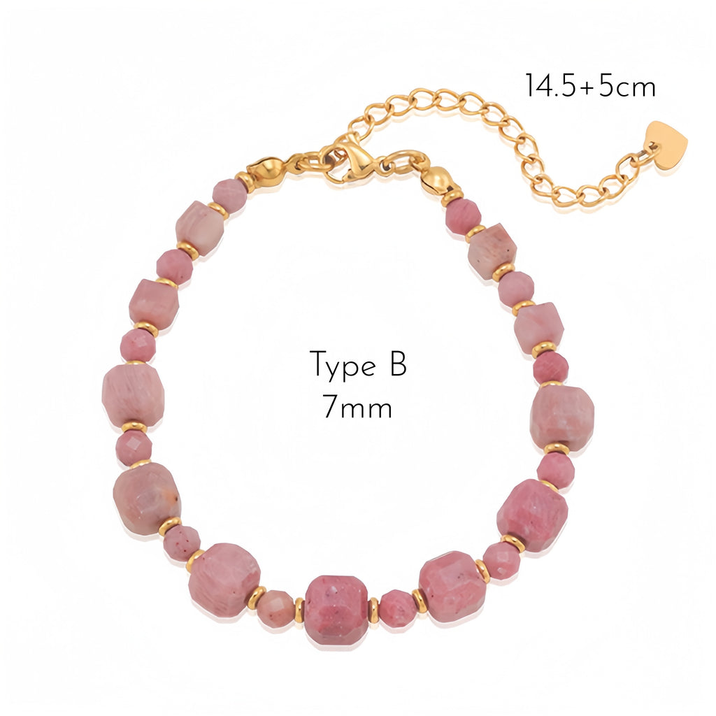 Collier en cristal naturel couronne vintage