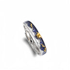 Bague en améthyste naturelle irrégulière – Calme l'esprit, approfondit l'intuition, attire la paix
