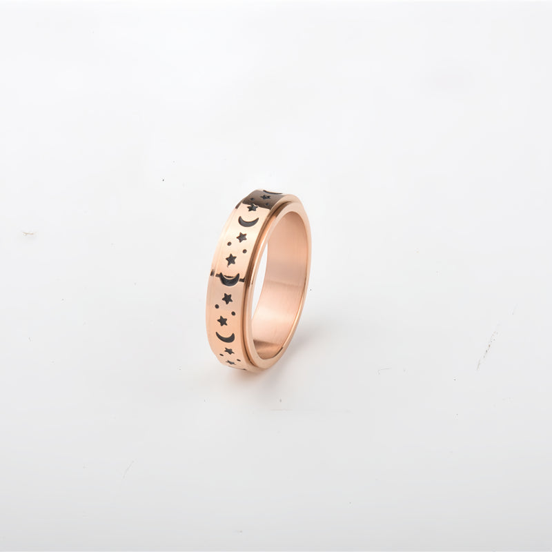 Bague en améthyste naturelle irrégulière – Calme l'esprit, approfondit l'intuition, attire la paix