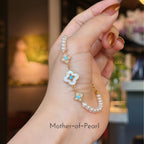 Collier en cristal naturel couronne vintage