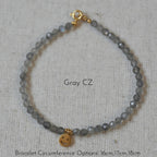 Collier en cristal naturel couronne vintage