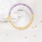 Bracelet en cristal naturel Énergie Or