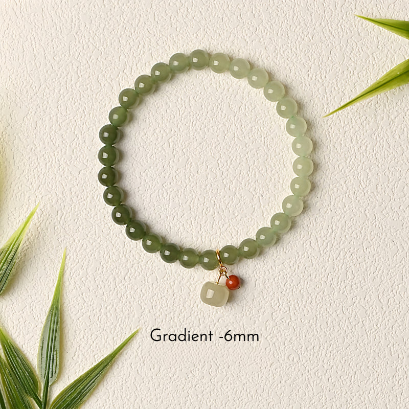 Bracelet Noble Cheval en Jade de Hetian