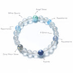 Bracelet en cristal naturel Peaceful Spark