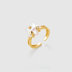 Starlight Pearl Gold Ring - Direct Way with Confidence