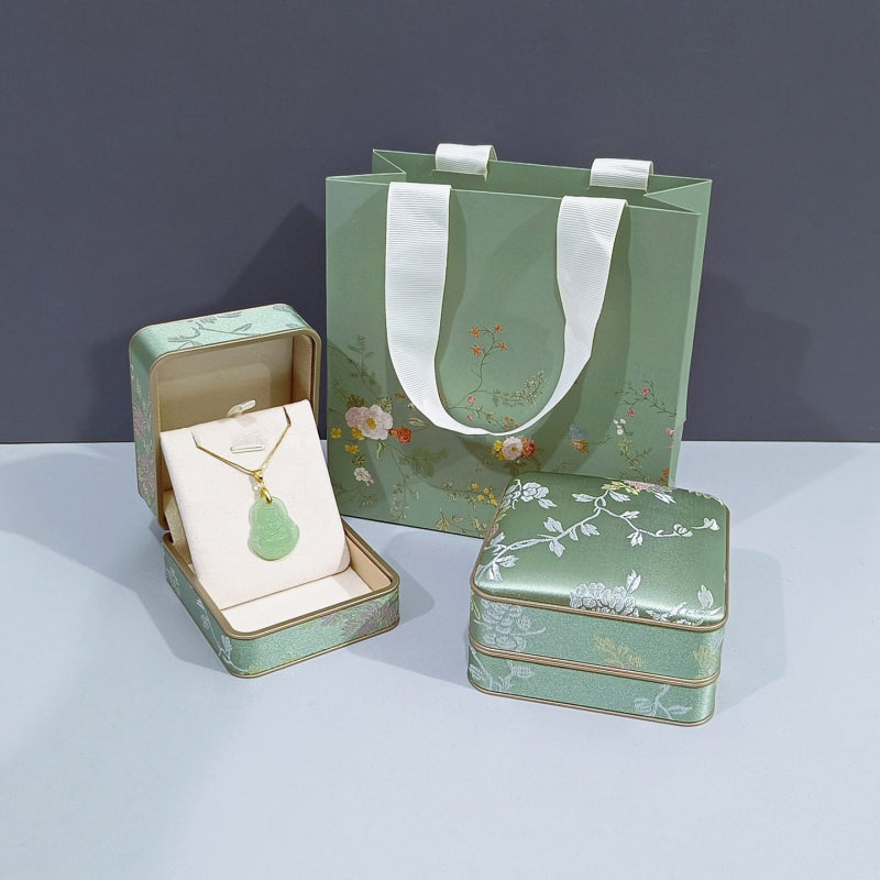 Vintage Brocade Gift Box Set