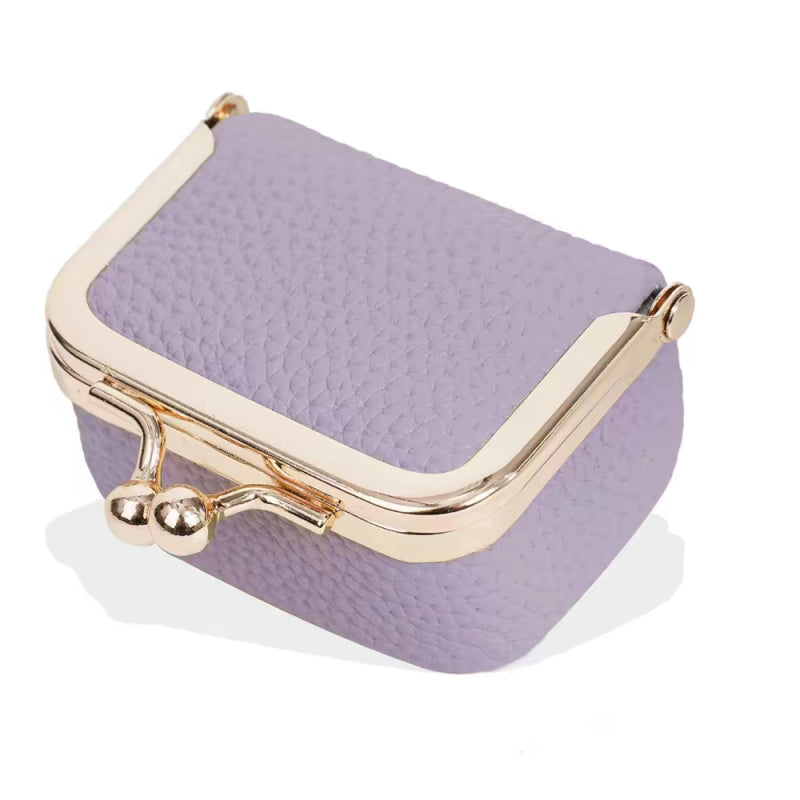 Mini Soft Leather Jewelry Container Box