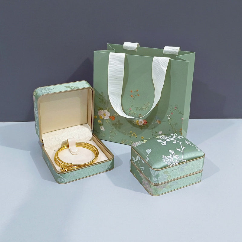 Vintage Brocade Gift Box Set