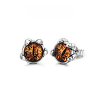 Boucles d'oreilles au regard protecteur