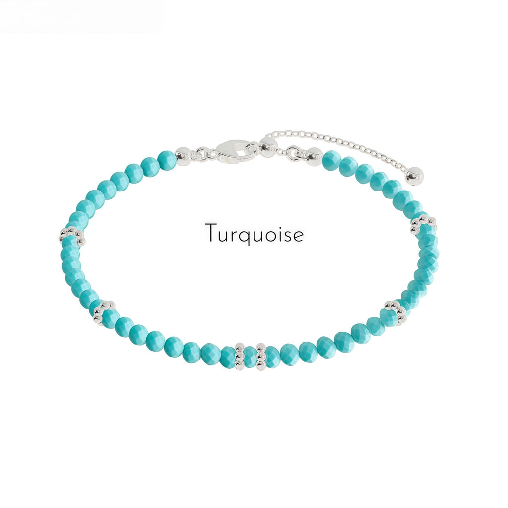 Mixed Agate & Mother‑of‑Pearl Bracelet - Protection & Vibrant Vitality