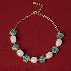 Bracelet Lotus Sacré en Jade Hetian Naturel