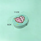 Cake‑Style Heart/Oval Jewelry Box