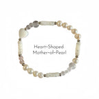 Pearl & Mother‑of‑Pearl Stackable Bracelet - Gentle Luster & Soothe Your Spirit