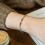Collier en cristal naturel couronne vintage