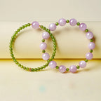Bracelet en jade Hetian « Murmure printanier »