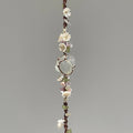 Handwoven Crystal Macrame Bracelet, 5 Styles Available, Natural Stone Energy Healing Bracelet for Women