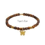 Collier en cristal naturel couronne vintage